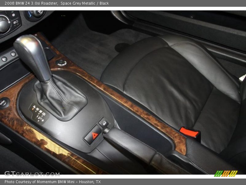 Space Grey Metallic / Black 2008 BMW Z4 3.0si Roadster