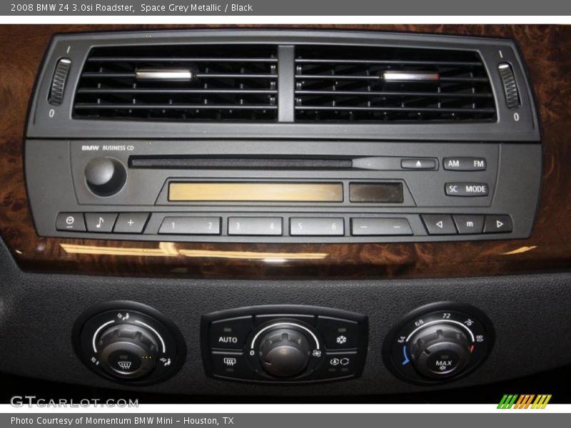 Space Grey Metallic / Black 2008 BMW Z4 3.0si Roadster