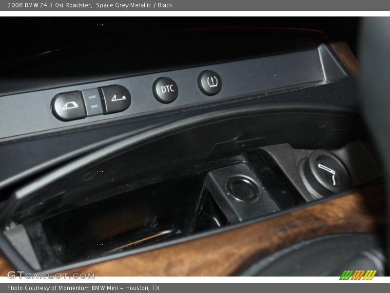 Space Grey Metallic / Black 2008 BMW Z4 3.0si Roadster