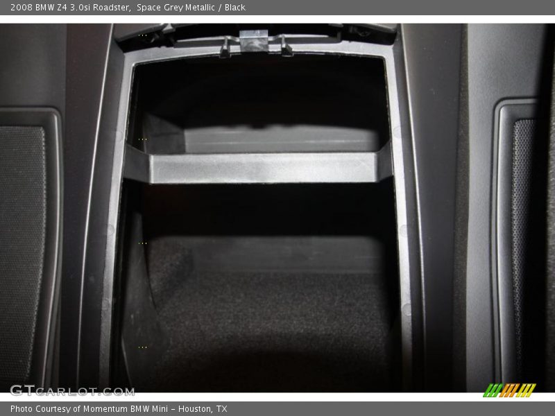 Space Grey Metallic / Black 2008 BMW Z4 3.0si Roadster