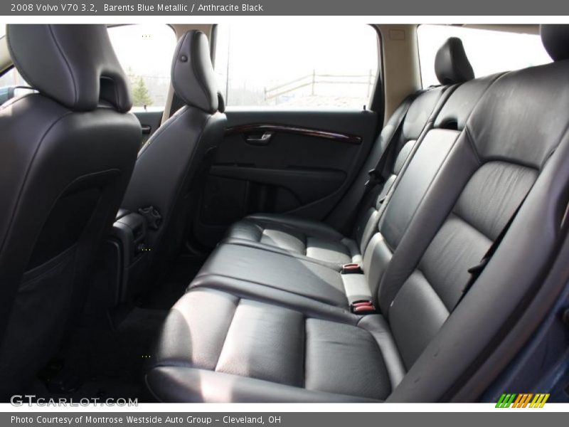 Barents Blue Metallic / Anthracite Black 2008 Volvo V70 3.2