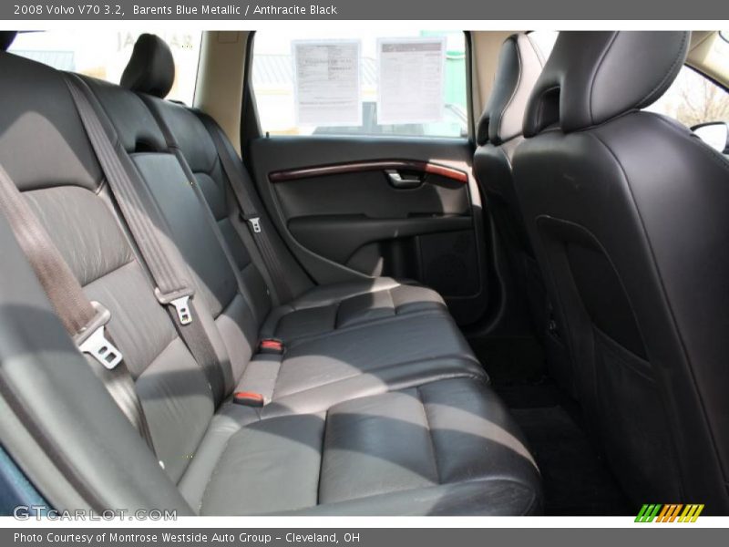Barents Blue Metallic / Anthracite Black 2008 Volvo V70 3.2