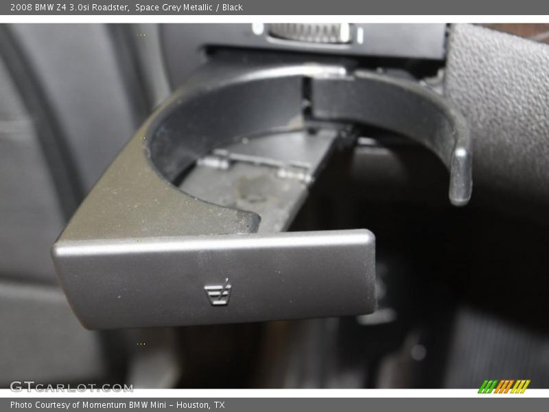 Space Grey Metallic / Black 2008 BMW Z4 3.0si Roadster