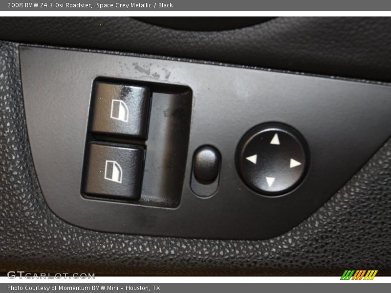 Space Grey Metallic / Black 2008 BMW Z4 3.0si Roadster