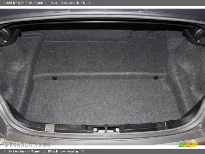 Space Grey Metallic / Black 2008 BMW Z4 3.0si Roadster