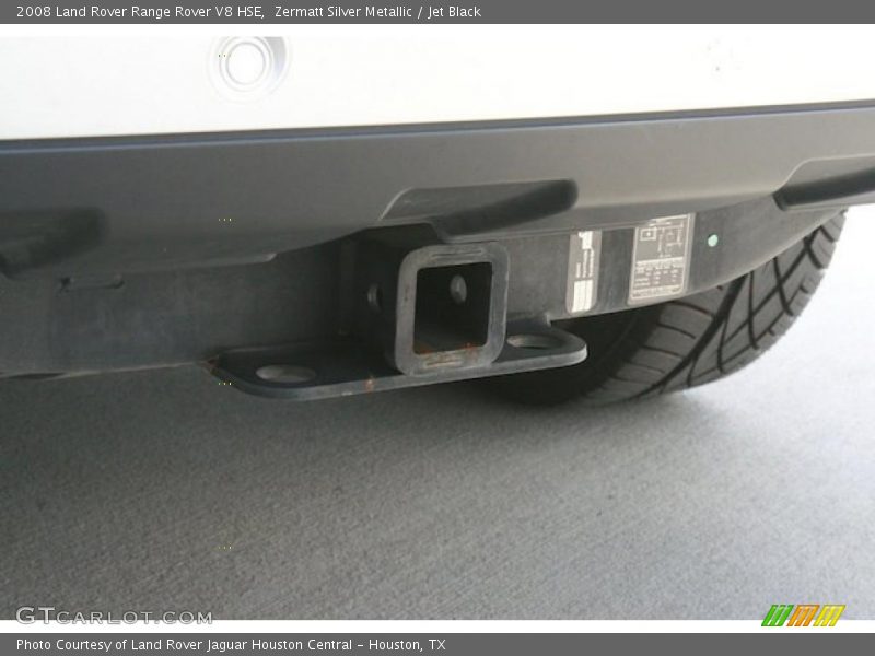 Zermatt Silver Metallic / Jet Black 2008 Land Rover Range Rover V8 HSE
