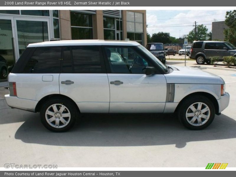 2008 Range Rover V8 HSE Zermatt Silver Metallic