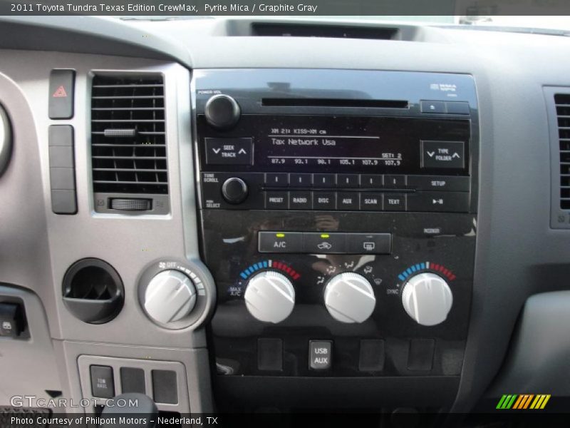 Pyrite Mica / Graphite Gray 2011 Toyota Tundra Texas Edition CrewMax
