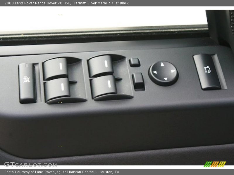 Zermatt Silver Metallic / Jet Black 2008 Land Rover Range Rover V8 HSE