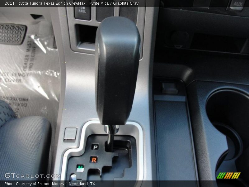  2011 Tundra Texas Edition CrewMax 6 Speed ECT-i Automatic Shifter