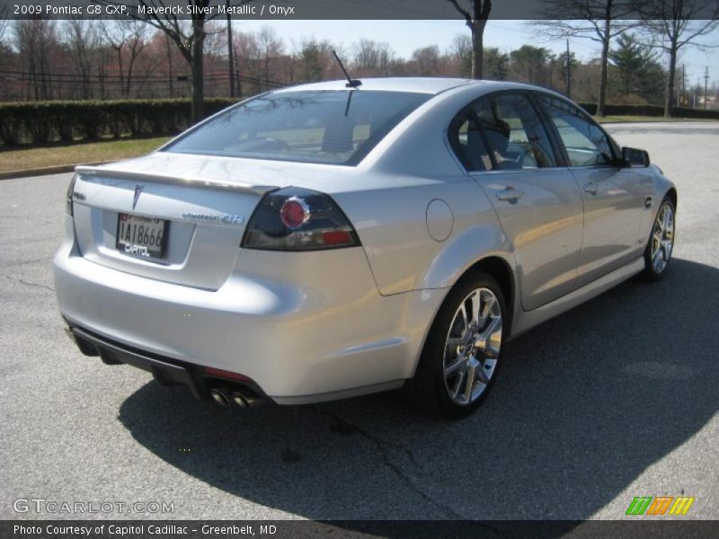 Maverick Silver Metallic / Onyx 2009 Pontiac G8 GXP