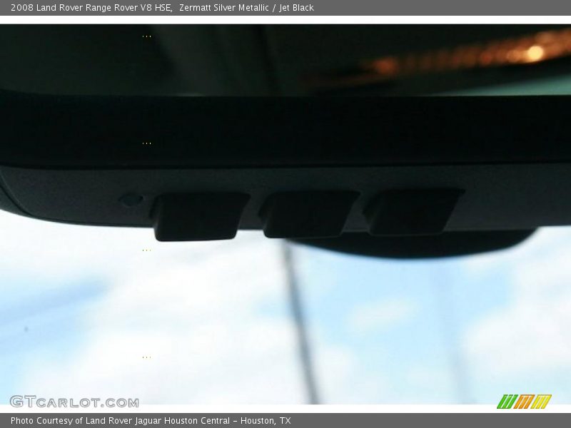 Zermatt Silver Metallic / Jet Black 2008 Land Rover Range Rover V8 HSE