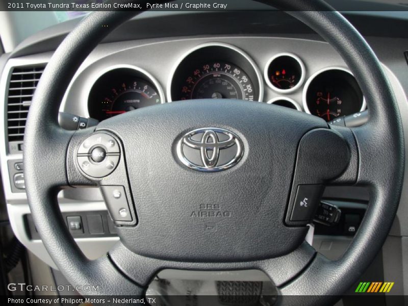  2011 Tundra Texas Edition CrewMax Steering Wheel