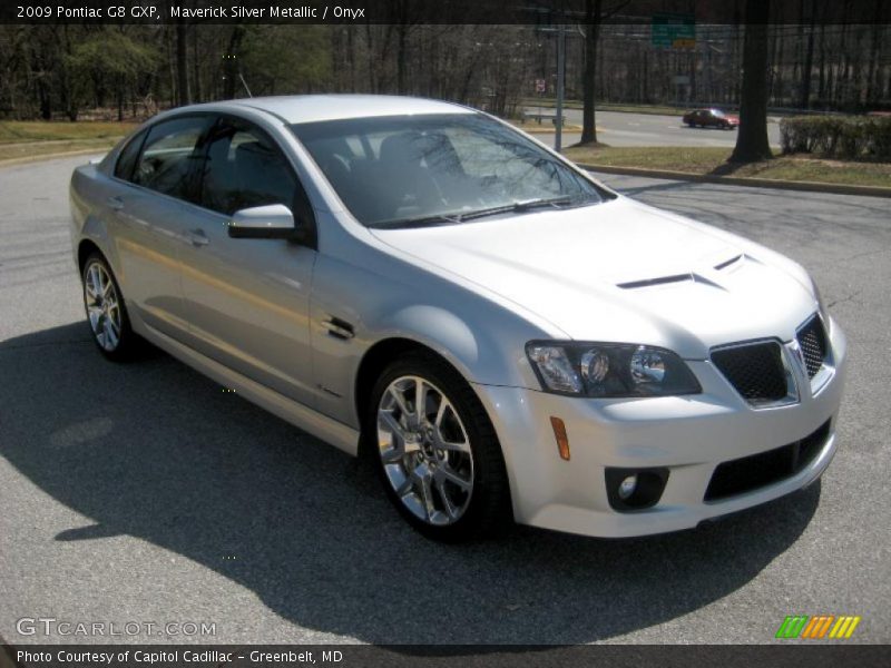 Maverick Silver Metallic / Onyx 2009 Pontiac G8 GXP