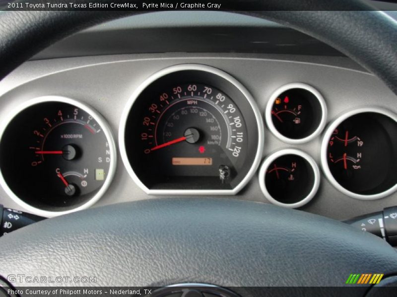  2011 Tundra Texas Edition CrewMax Texas Edition CrewMax Gauges