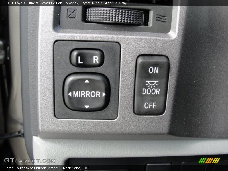 Controls of 2011 Tundra Texas Edition CrewMax