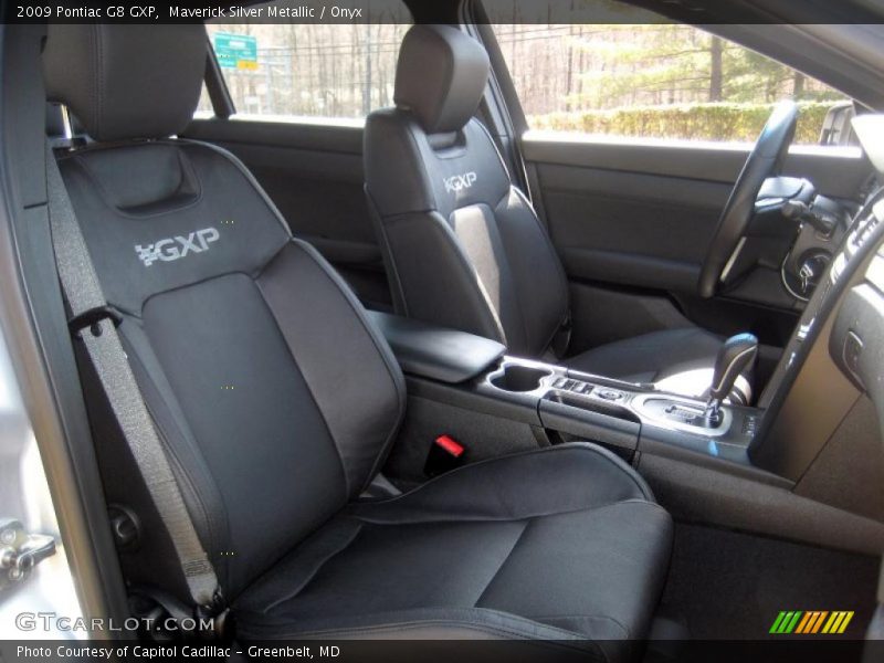Maverick Silver Metallic / Onyx 2009 Pontiac G8 GXP