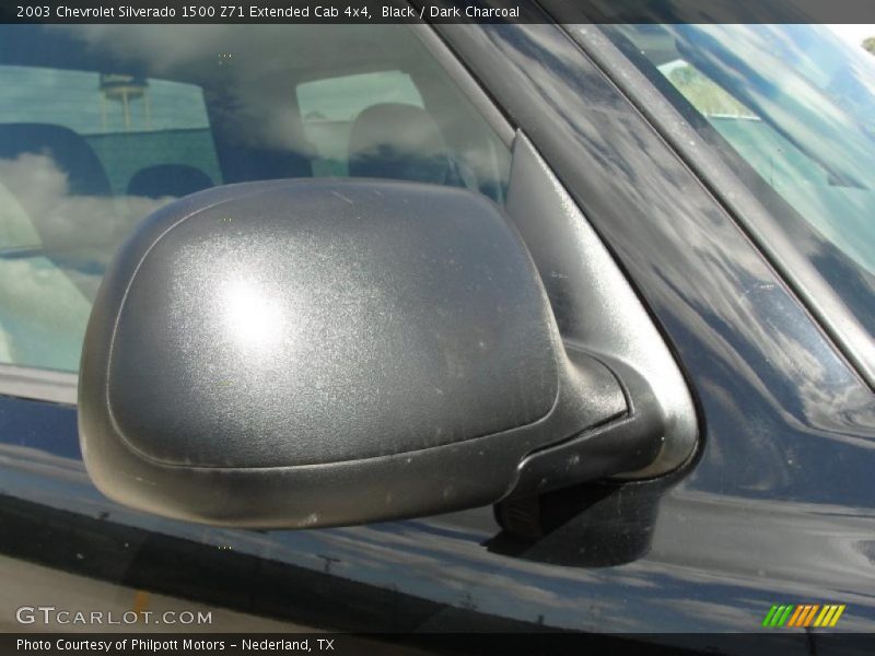 Black / Dark Charcoal 2003 Chevrolet Silverado 1500 Z71 Extended Cab 4x4