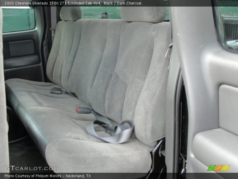 Black / Dark Charcoal 2003 Chevrolet Silverado 1500 Z71 Extended Cab 4x4