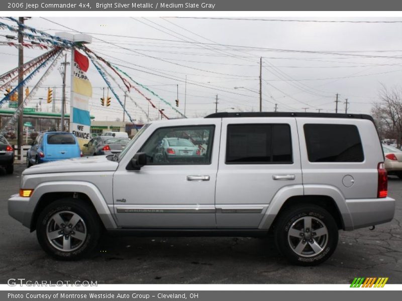 Bright Silver Metallic / Medium Slate Gray 2006 Jeep Commander 4x4