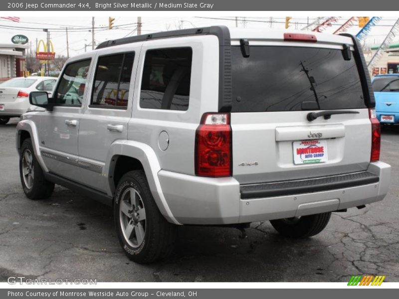 Bright Silver Metallic / Medium Slate Gray 2006 Jeep Commander 4x4