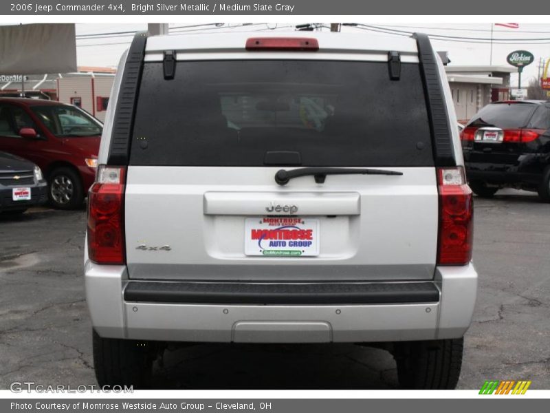 Bright Silver Metallic / Medium Slate Gray 2006 Jeep Commander 4x4