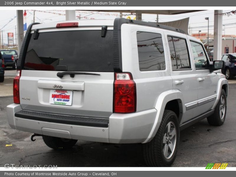 Bright Silver Metallic / Medium Slate Gray 2006 Jeep Commander 4x4