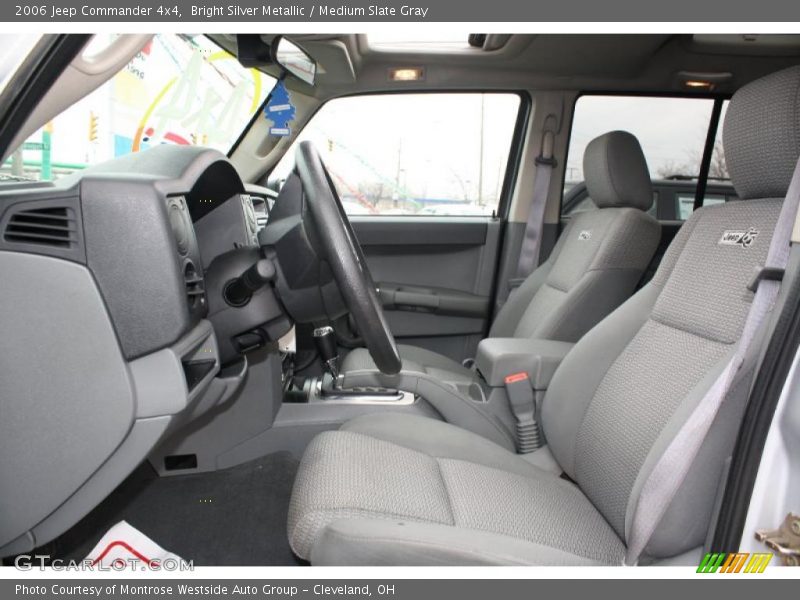Bright Silver Metallic / Medium Slate Gray 2006 Jeep Commander 4x4