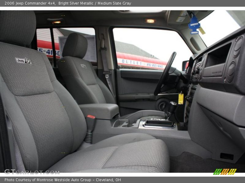 Bright Silver Metallic / Medium Slate Gray 2006 Jeep Commander 4x4