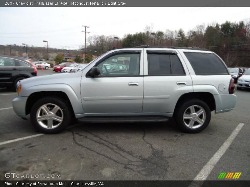 Moondust Metallic / Light Gray 2007 Chevrolet TrailBlazer LT 4x4