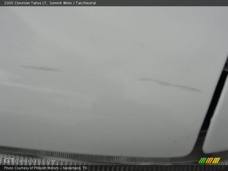 Summit White / Tan/Neutral 2005 Chevrolet Tahoe LT