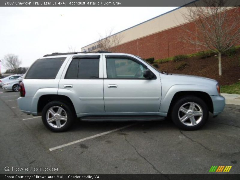 Moondust Metallic / Light Gray 2007 Chevrolet TrailBlazer LT 4x4