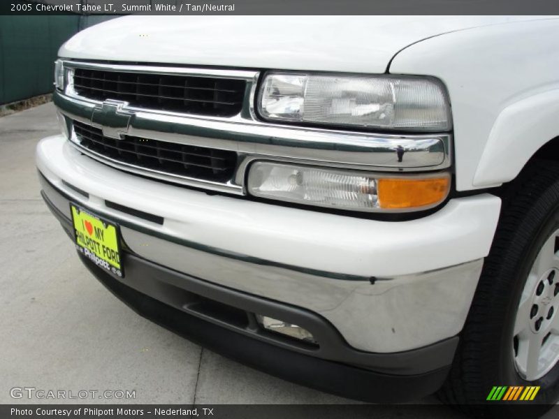 Summit White / Tan/Neutral 2005 Chevrolet Tahoe LT