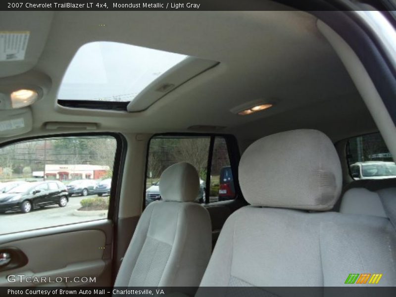Moondust Metallic / Light Gray 2007 Chevrolet TrailBlazer LT 4x4