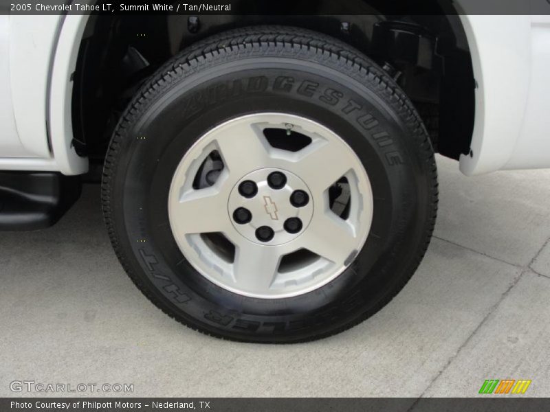 Summit White / Tan/Neutral 2005 Chevrolet Tahoe LT