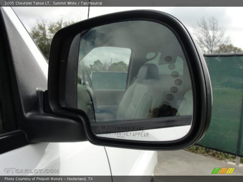 Summit White / Tan/Neutral 2005 Chevrolet Tahoe LT