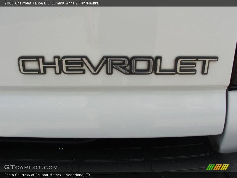Summit White / Tan/Neutral 2005 Chevrolet Tahoe LT