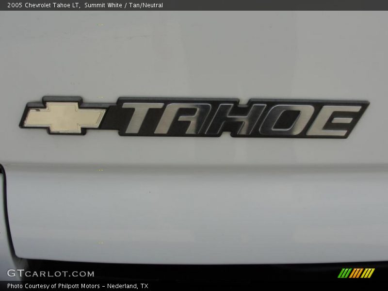 Summit White / Tan/Neutral 2005 Chevrolet Tahoe LT