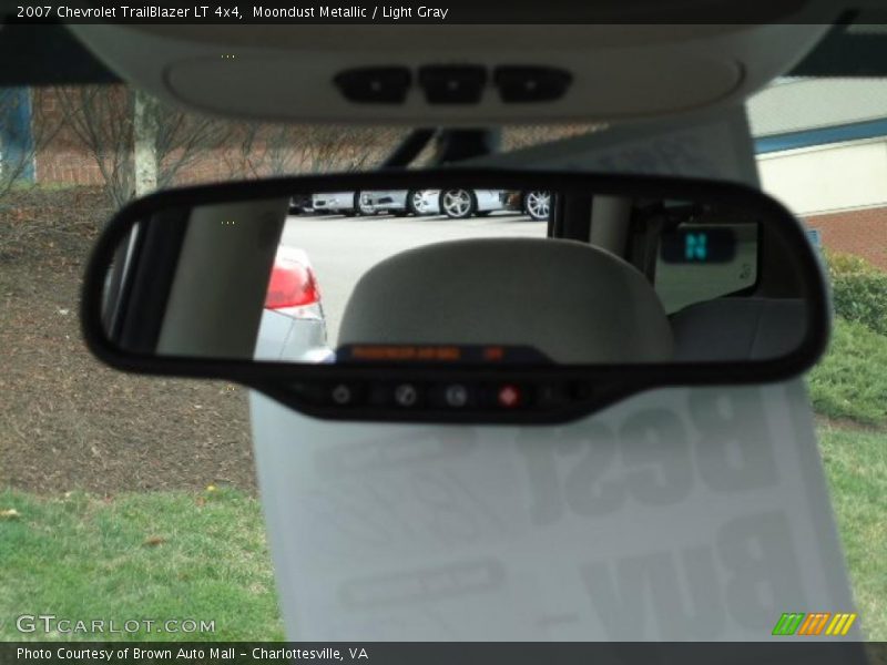Moondust Metallic / Light Gray 2007 Chevrolet TrailBlazer LT 4x4