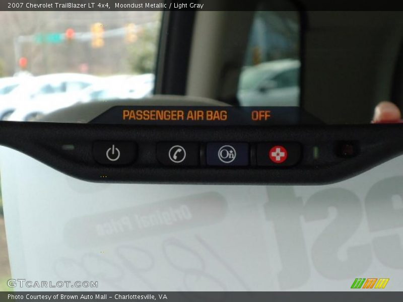 Moondust Metallic / Light Gray 2007 Chevrolet TrailBlazer LT 4x4