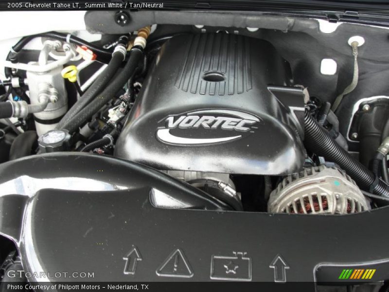 Summit White / Tan/Neutral 2005 Chevrolet Tahoe LT