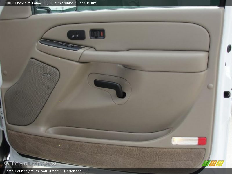 Summit White / Tan/Neutral 2005 Chevrolet Tahoe LT