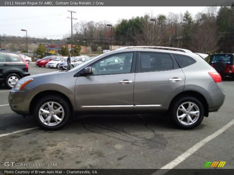  2011 Rogue SV AWD Gotham Gray Metallic