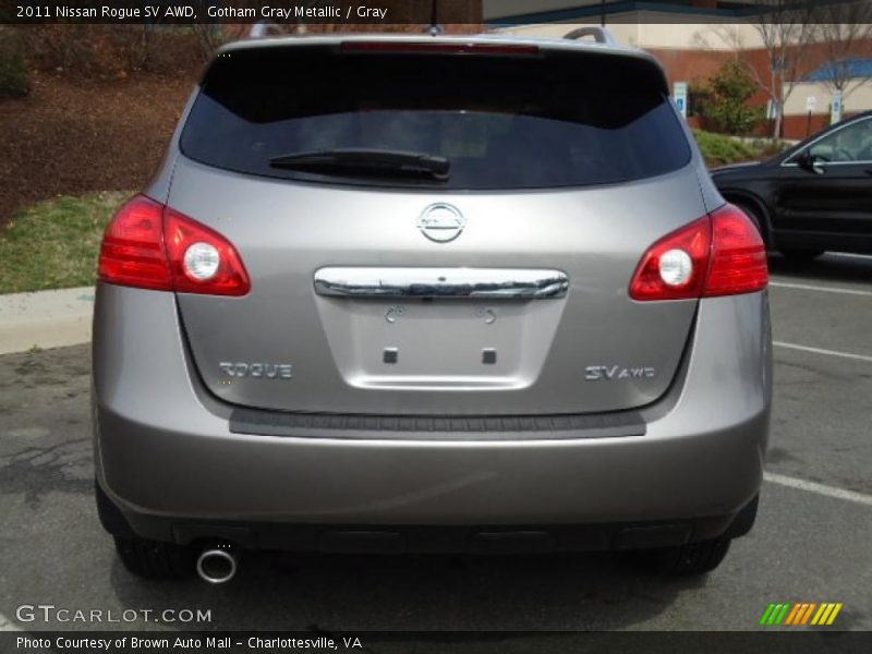 2011 Rogue SV AWD Gotham Gray Metallic