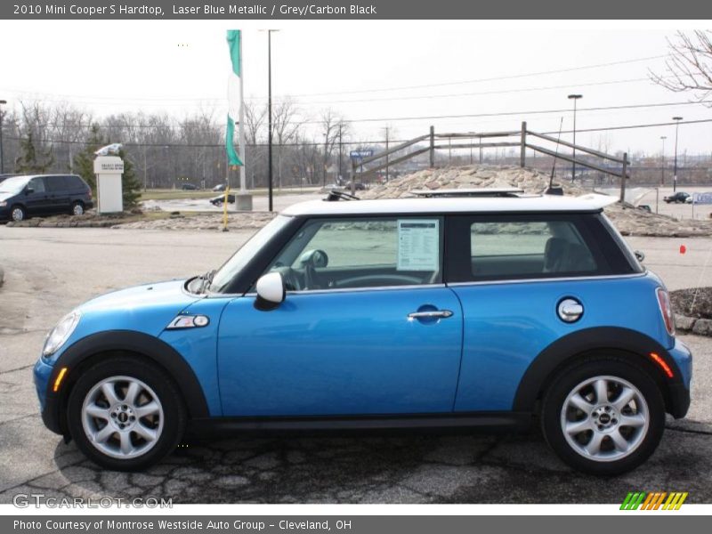 2010 Cooper S Hardtop Laser Blue Metallic