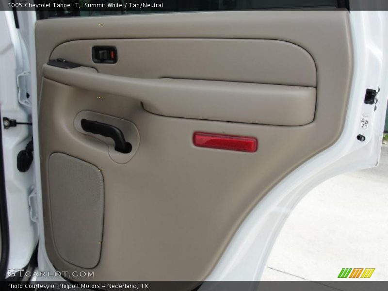 Summit White / Tan/Neutral 2005 Chevrolet Tahoe LT