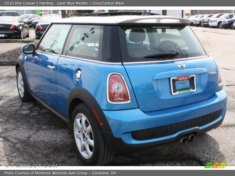  2010 Cooper S Hardtop Laser Blue Metallic