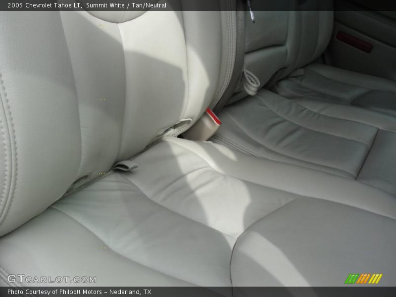 Summit White / Tan/Neutral 2005 Chevrolet Tahoe LT