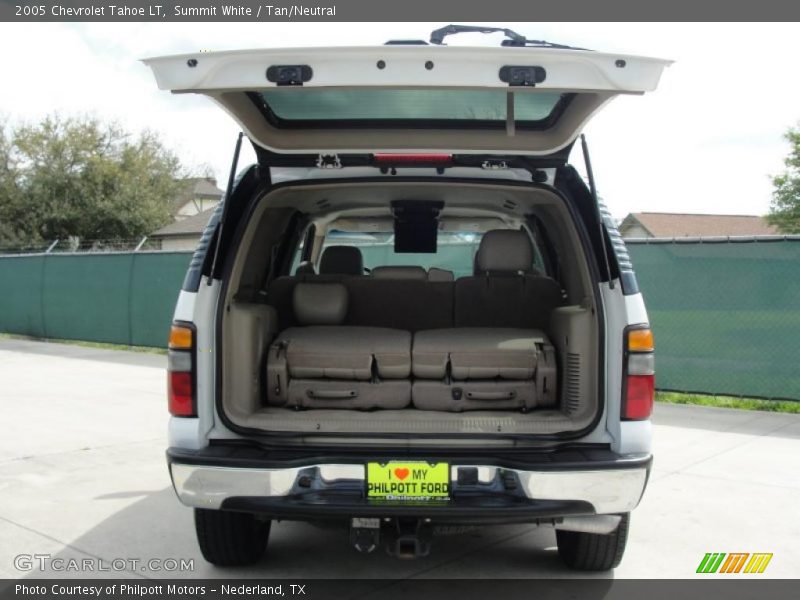 Summit White / Tan/Neutral 2005 Chevrolet Tahoe LT