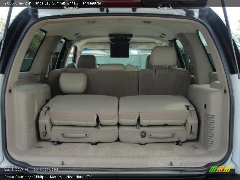 Summit White / Tan/Neutral 2005 Chevrolet Tahoe LT